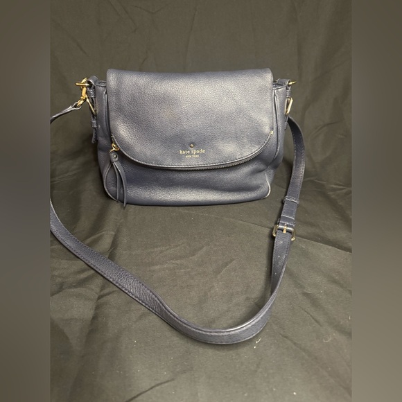 kate spade Handbags - Kate Spade Midnight Blue Crossbody Bag